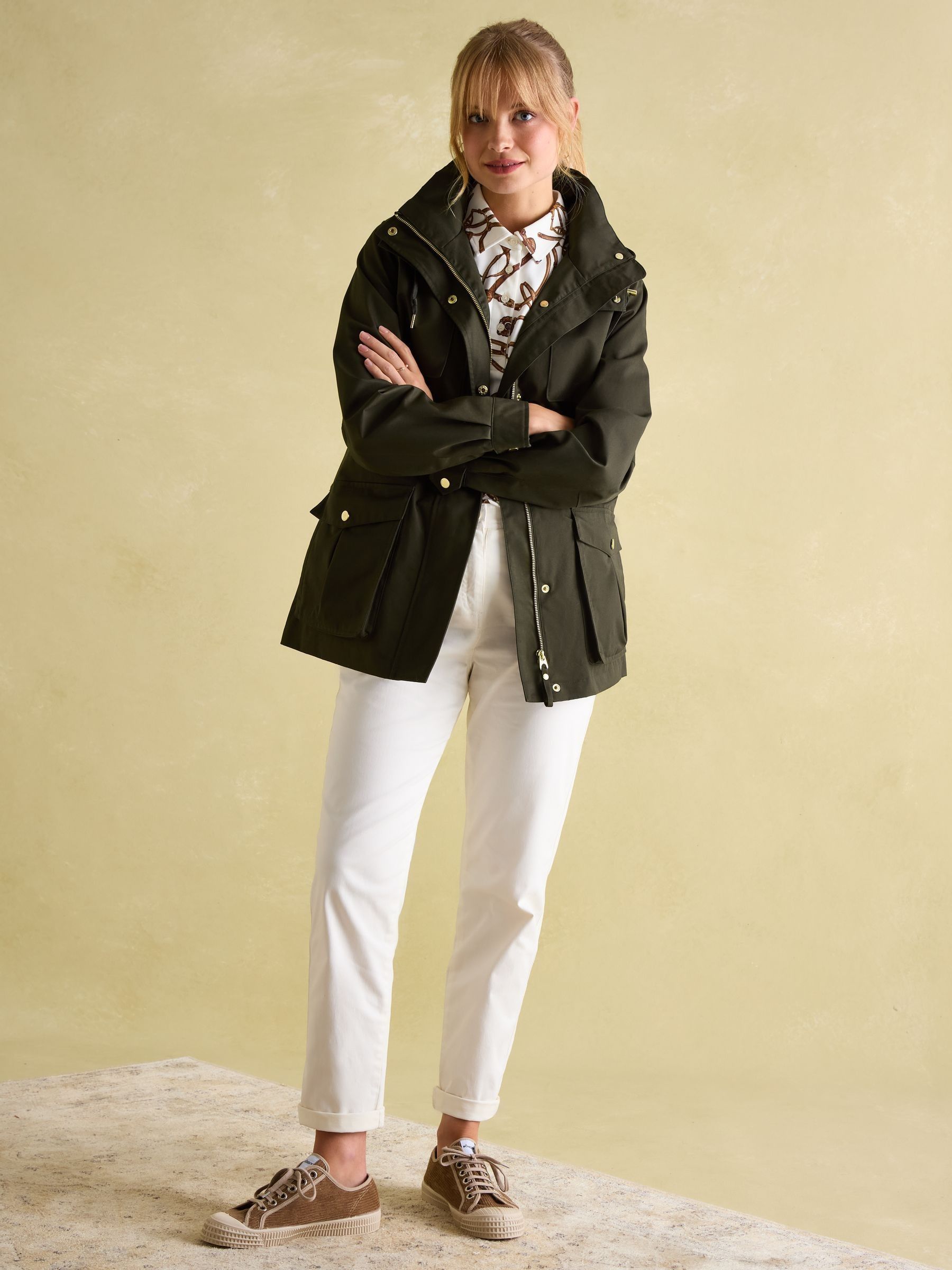 Joules green waterproof jacket outlet