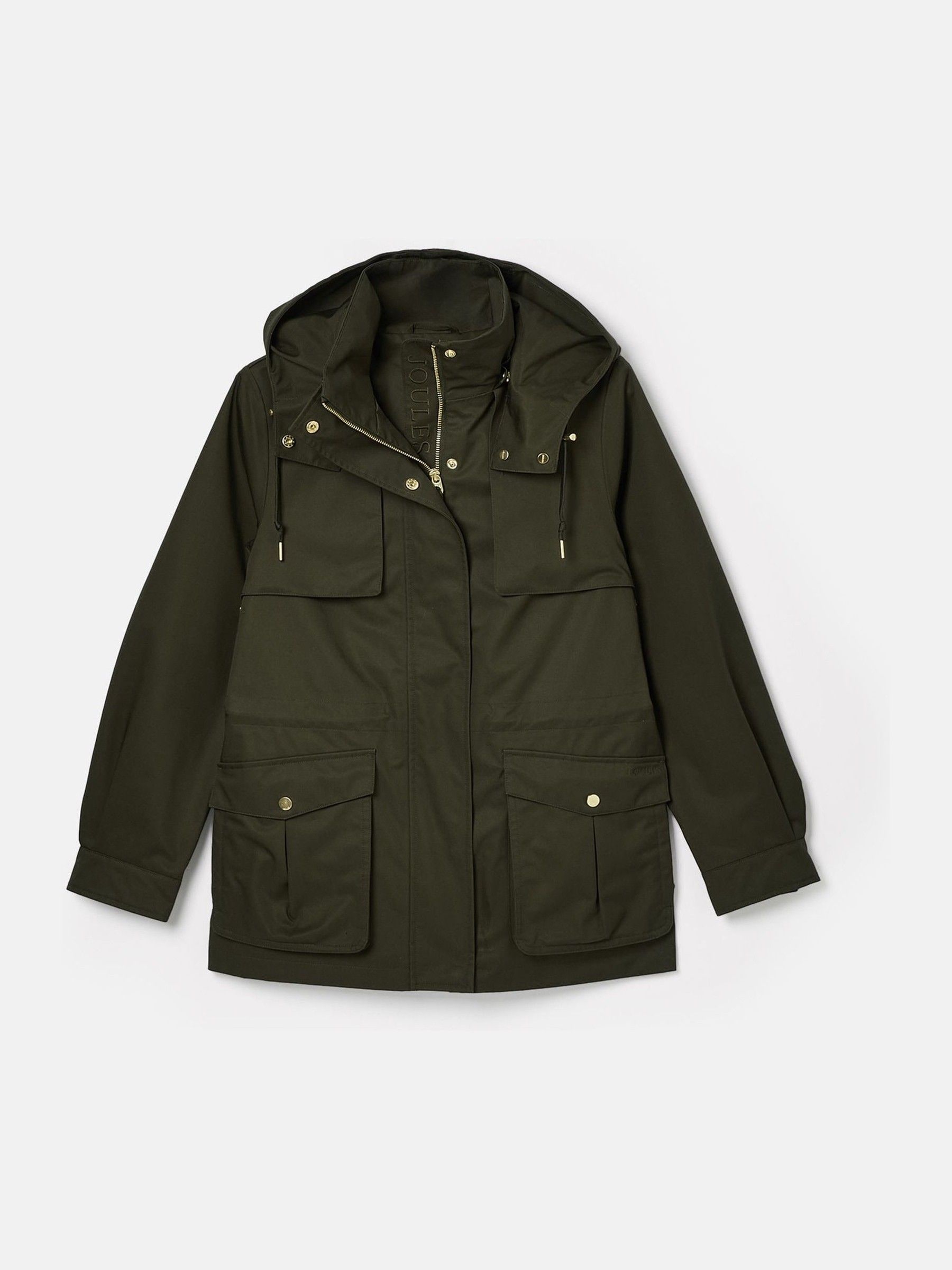 Joules khaki raincoat cheap