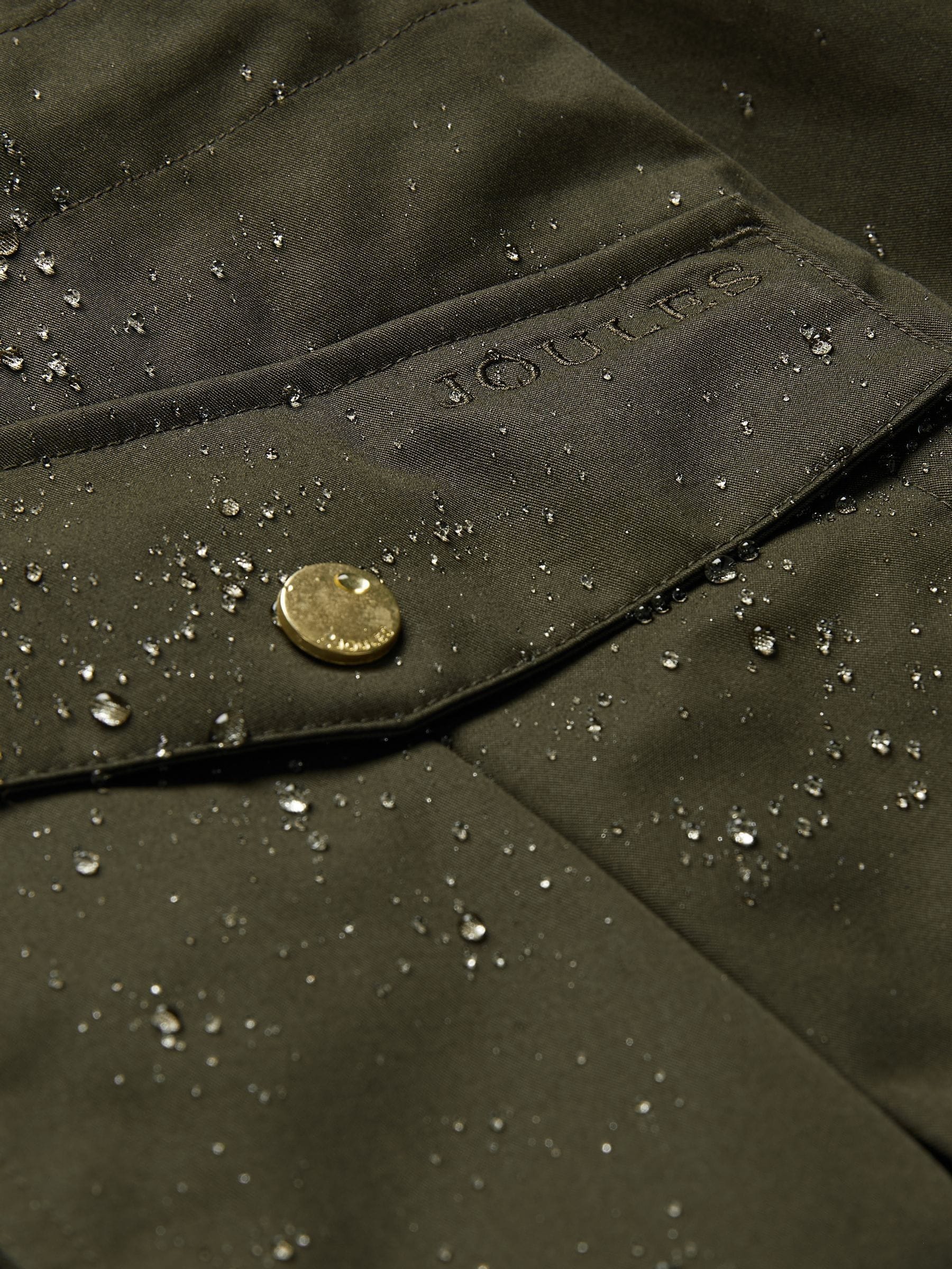 Joules green waterproof jacket top