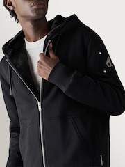 Moose Knuckles Black Classic Bunny Hoodies - Image 3 of 6