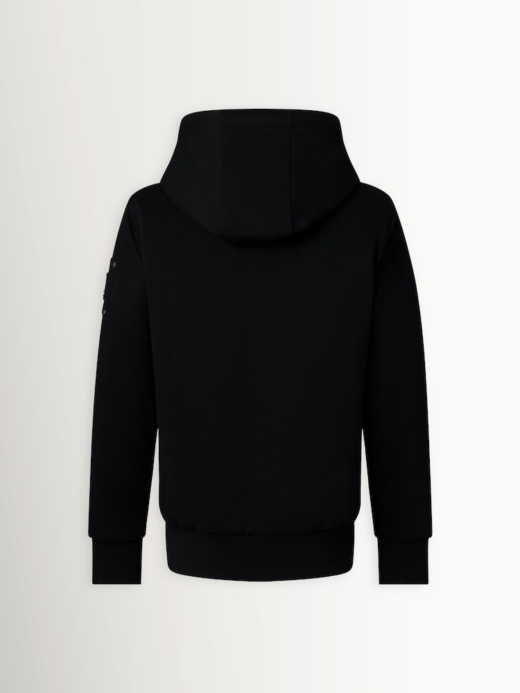 Moose Knuckles Black Classic Bunny Hoodies - Image 6 of 6