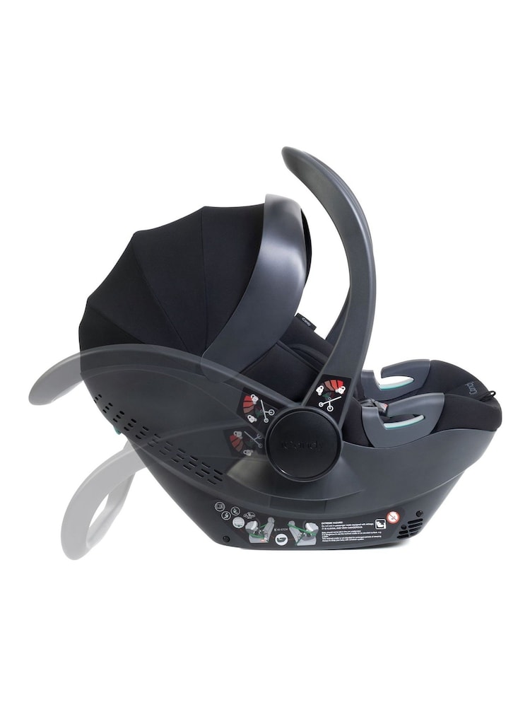 iCandy Black Cocoon 360 Infant Carrier & Base Black - Image 2 of 4