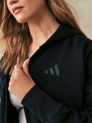 adidas Black All Szn Full Zip Hoodie - Image 4 of 5