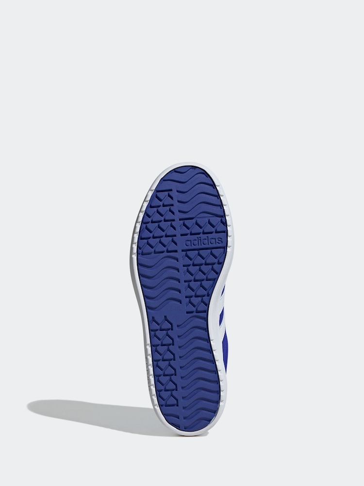 adidas Blue/White VL Court Bold Trainers - Image 6 of 8