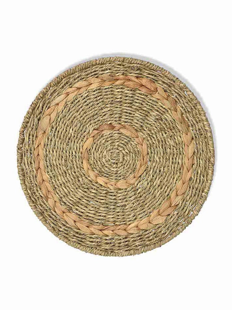 Garden Trading Set of 4 Grey Bayford Woven Placemat 4 - Image 5 of 5 Garden Trading Set of 4 Grey Bayford Woven Placemat 4 - Image 5 of 5