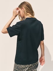adidas Black ALL SZN 100% Cotton T-Shirt - Image 4 of 5