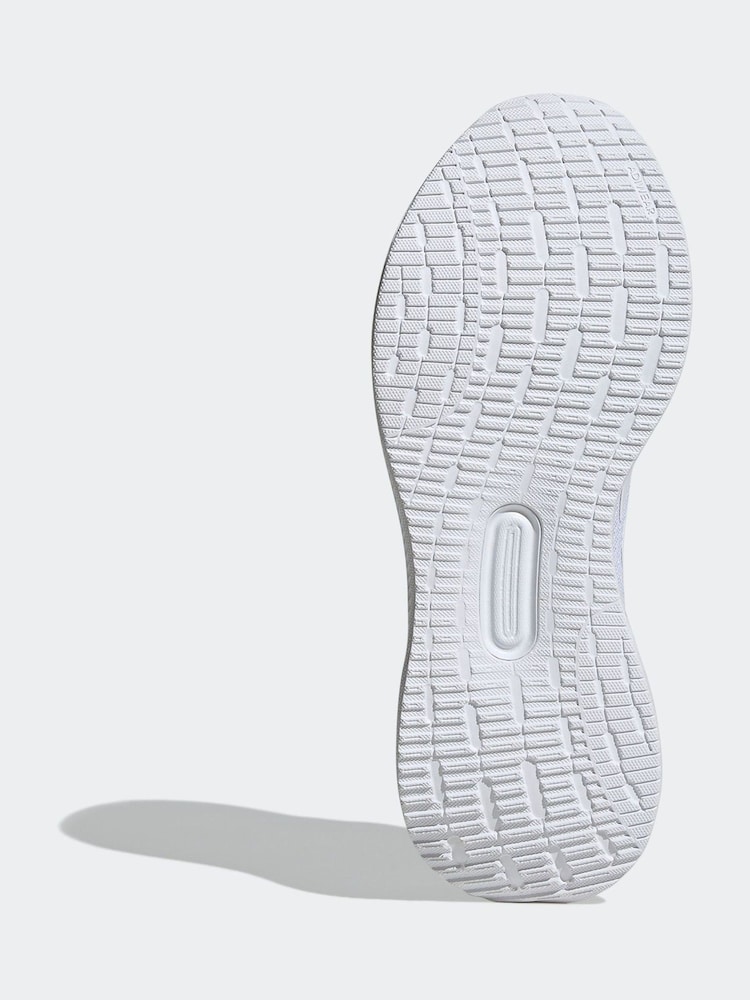 adidas White/Grey Grand Court Trainers - Image 10 of 18