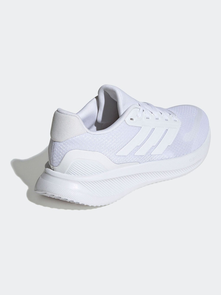 adidas White/Grey Grand Court Trainers - Image 14 of 18