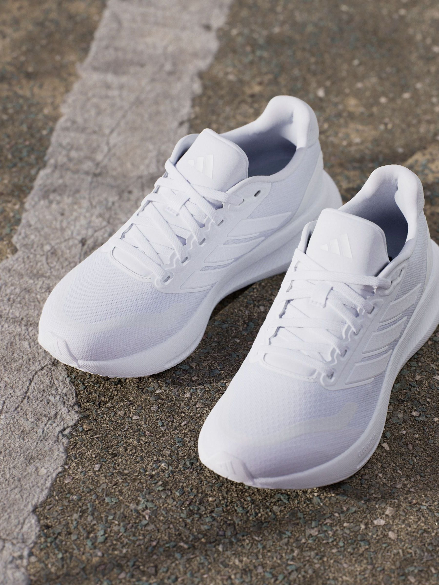 Adidas white trainers mens discount