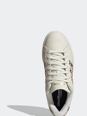 Cream/Animal - кроссовки adidas Grand Court 2.0 - Изображение 17 из 18