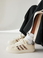 Cream/Animal - кроссовки adidas Grand Court 2.0 - Изображение 1 из 18