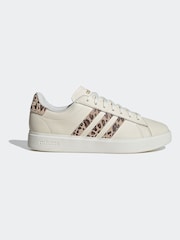 Cream/Animal - кроссовки adidas Grand Court 2.0 - Изображение 5 из 18