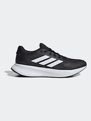 adidas Black/White Grand Court Trainers - Image 1 of 17