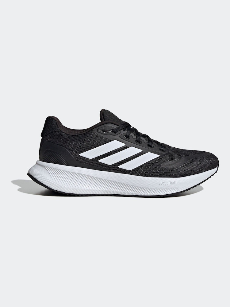 adidas Black/White Grand Court Trainers - Image 1 of 17