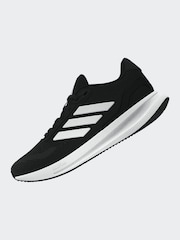 adidas Black/White Grand Court Trainers - Image 12 of 19