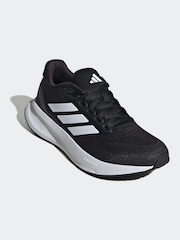 adidas Black/White Grand Court Trainers - Image 14 of 19