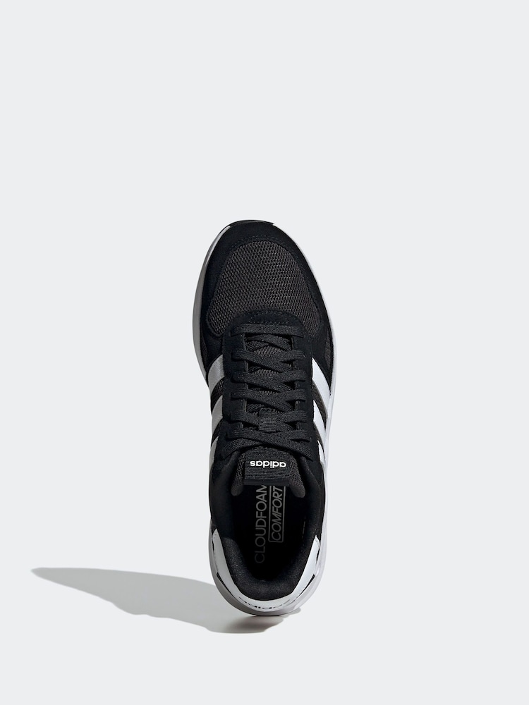 adidas Black Run 84s Trainers - Image 13 of 17