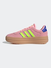 adidas Pink VL Court Bold Trainers - Image 4 of 14