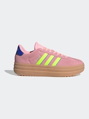 adidas Pink VL Court Bold Trainers - Image 7 of 14