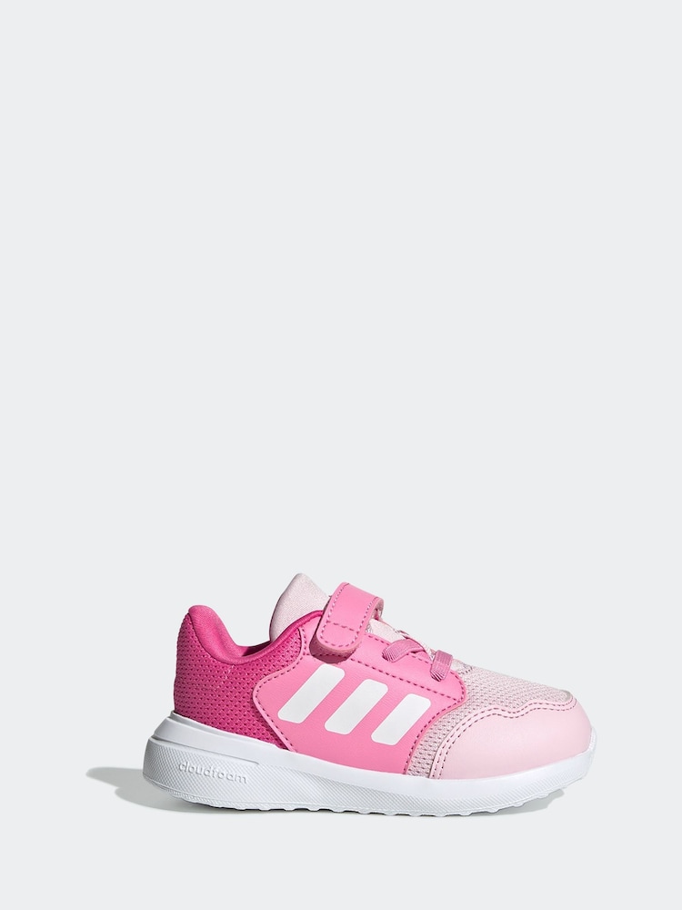 Розовый - Детские беговые кроссовки adidas Tensaur - Image 1 of 9