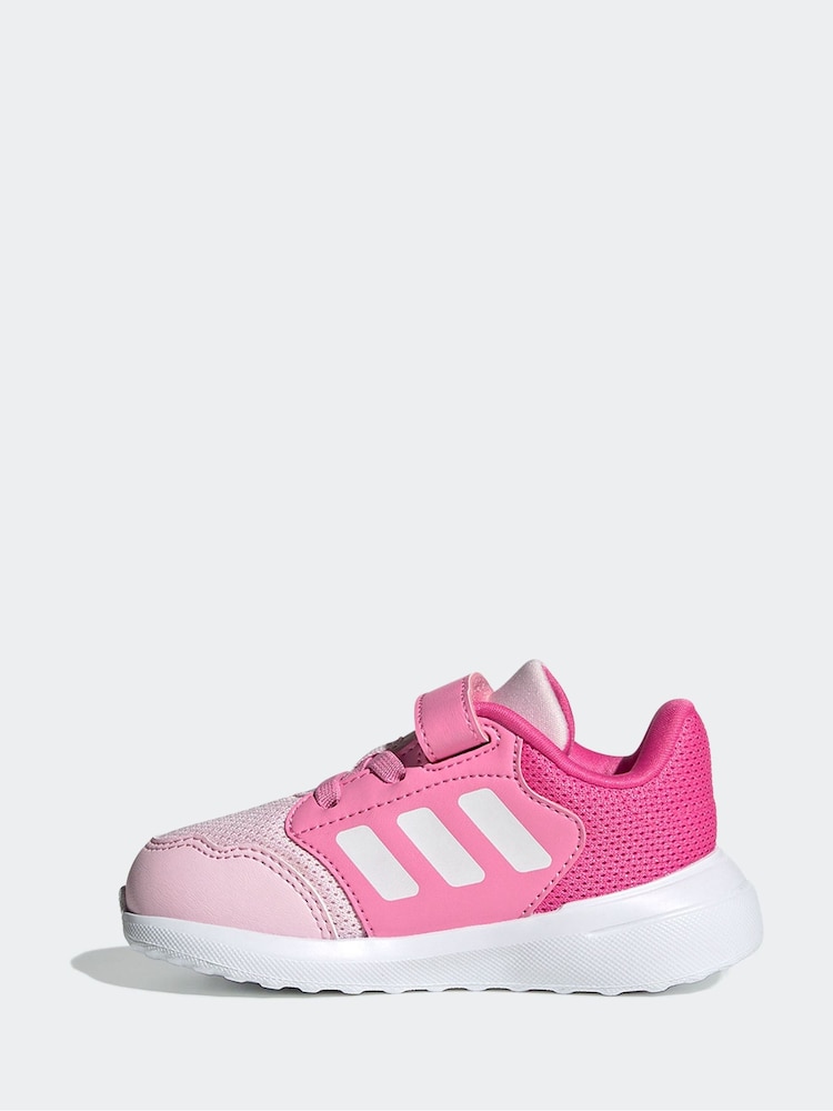 Розовый - Детские беговые кроссовки adidas Tensaur - Image 2 of 9