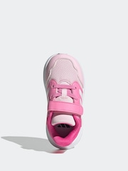 Розовый - Детские беговые кроссовки adidas Tensaur - Image 5 of 9