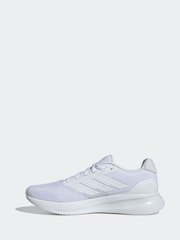 adidas Off White Runfalcon 5 Running Trainers - Image 10 of 17