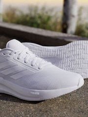 adidas Off White Runfalcon 5 Running Trainers - Image 8 of 17