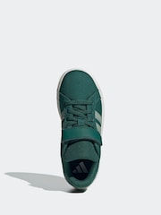 adidas Green Grand Court 2.0 E L C Trainers - Image 3 of 9