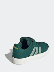 adidas Green Grand Court 2.0 E L C Trainers - Image 7 of 9