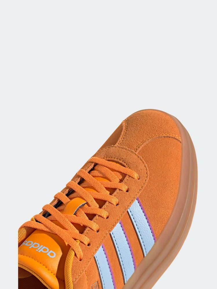 adidas Orange VL Court Bold Trainers - Image 13 of 14