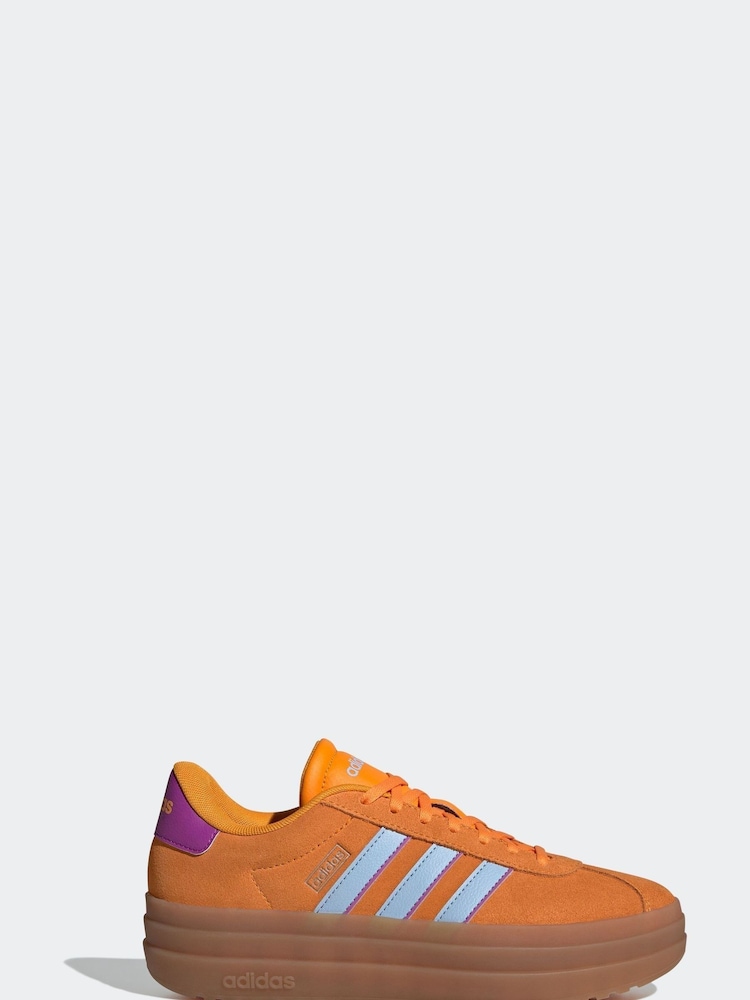 adidas Orange VL Court Bold Trainers - Image 6 of 14