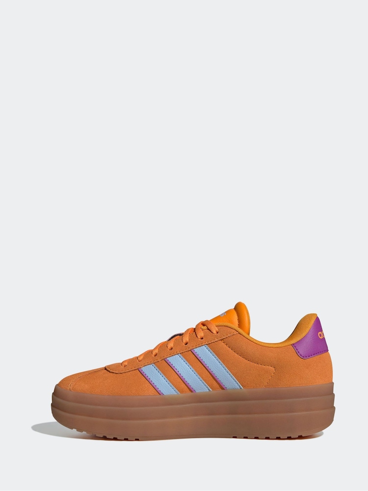 adidas Orange VL Court Bold Trainers - Image 7 of 14