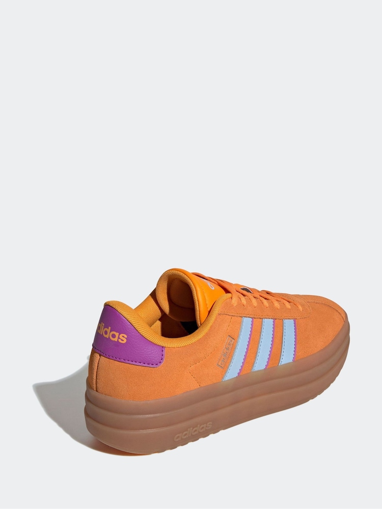 adidas Orange VL Court Bold Trainers - Image 9 of 14
