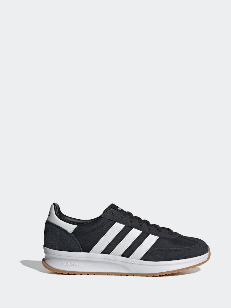 adidas Black Run 72s Trainers - Image 1 of 9