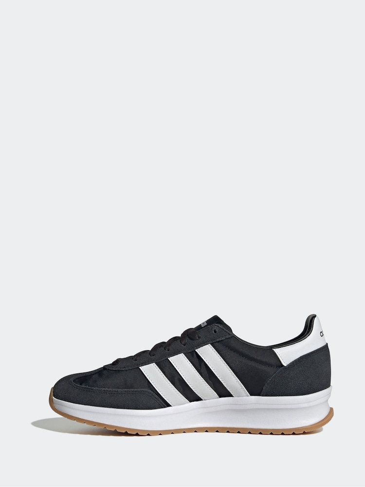 adidas Black Run 72s Trainers - Image 4 of 9