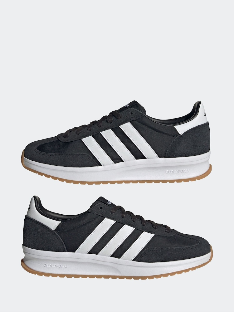 adidas Black Run 72s Trainers - Image 9 of 9