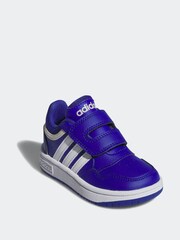 adidas Blue Hoops Shoes - Image 3 of 8