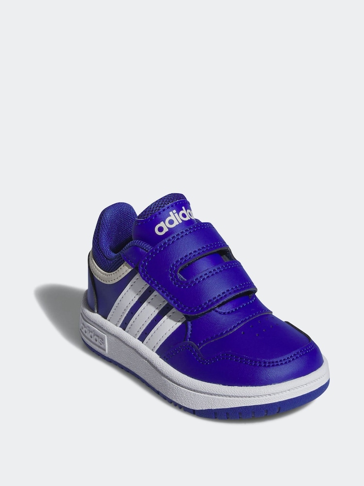 adidas Blue Hoops Shoes - Image 3 of 8