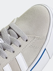 adidas Originals Grey Campus Vulc Trainers - Image 10 of 11