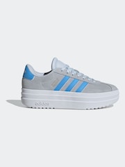 adidas Blue Kids VL Court Bold Trainers - Image 1 of 8