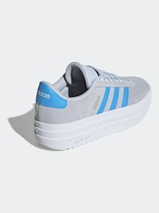 adidas Blue Kids VL Court Bold Trainers - Image 2 of 8