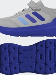 adidas Grey/Blue Kids Tensaur Run 3.0 Trainers - Image 4 of 5