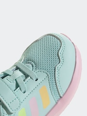 adidas Green/Pink Campus 00s Trainers - Image 8 of 9