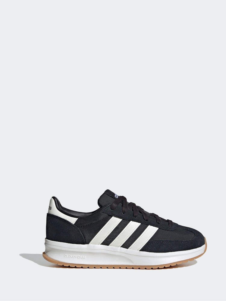adidas Black Run 72 Trainers - Image 1 of 9