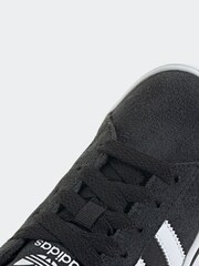 adidas Originals Black Campus Vulc Trainers - Image 10 of 11