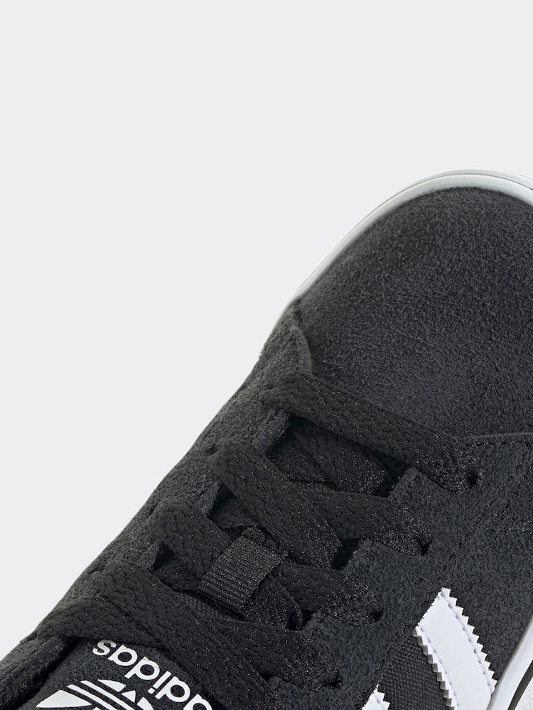 Buy adidas Originals Black Campus Vulc Trainers from Next Luxembourg