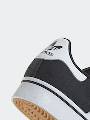 adidas Originals Black Campus Vulc Trainers - Image 11 of 11