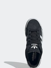 adidas Originals Black Campus Vulc Trainers - Image 6 of 11