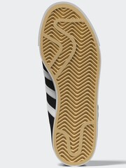 adidas Originals Black Campus Vulc Trainers - Image 9 of 11